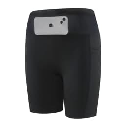 Mens Marathon Running Shorts with Waist Pack Compression Guys Tights Yoga Fitness Outdoor Sport Short Pants Legging Quick Drying