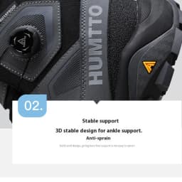 HUMTTO Outdoor Mountain Climbing Hiking Shoes for Men 2025 Winter High Top Anti Slip Sneakers Professional Trekking Boots Man