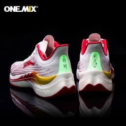 ONEMIX  Running Shoes for Outdoor Marathon Breathable Sport Female Sneakers Lace Up Mesh Athletic Shoes