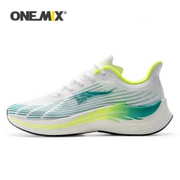ONEMIX  Running Shoes for Outdoor Marathon Breathable Sport Female Sneakers Lace Up Mesh Athletic Shoes
