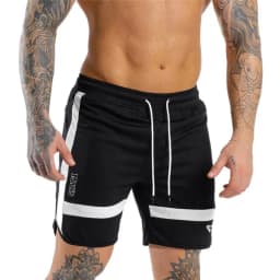GITF Men Shorts Sport Training Shorts Men Running Shorts Mans Gym Fitness Joggers Sweatpants Jumper's Basketball Shorts Black