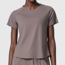Summer Short Sleeve Yoga T-Shirt Women Round Neck Gym Running Top Loose Breathable Quick Dry Workout Shirt Female Sportswear