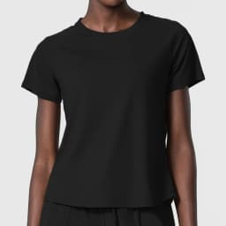 Summer Short Sleeve Yoga T-Shirt Women Round Neck Gym Running Top Loose Breathable Quick Dry Workout Shirt Female Sportswear