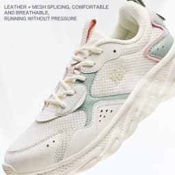 361 Degrees Women Running Sport Shoes Lightweight Non-Slip Shock-absorption Breathable Mesh Girl Sneaker Female 682232212