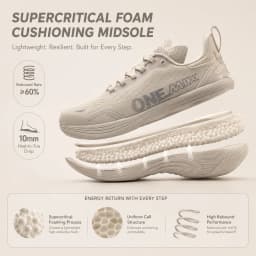 ONEMIX 2026 New Jogging Running Shoes Women and Men Light Sneakers Road Shoes Wear-resistant Fashion Sports Shoes Fitness