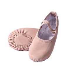 TOVEKIN PU Leather Ballet Slippers for Women, Professional Dancers for Girls, Children's and Children's Dance Shoes
