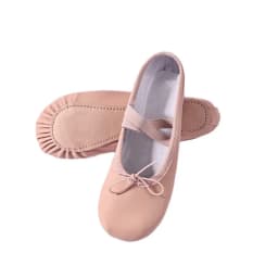 TOVEKIN PU Leather Ballet Slippers for Women, Professional Dancers for Girls, Children's and Children's Dance Shoes
