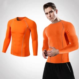 Men Women Kids Children Boy Girl Quick Dry Running Long T Shirt Fitness Sport Basketball Football Gym Hiking Jogging Clothes A84