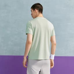 Xtep Short Sleeve Knitted Shirt For Men Sports Sweatshirt Comfortable Quick-Drying Breathable Tops 877229010273