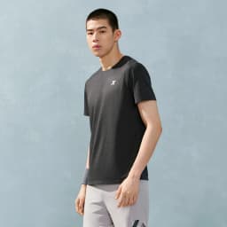 Xtep Short Sleeve Knitted Shirt For Men Sports Sweatshirt Comfortable Quick-Drying Breathable Tops 877229010273