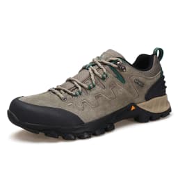 HUMTTO Outdoor Sneakers for Men Genuine Leather Hiking Boots Mens Luxury Designer Climbing Trekking Sports Safety Work Man Shoes