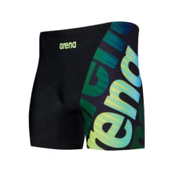 New Men's Swim Jammer Athletic Training Swimsuit Shorts Swimming Trunks Jammer Swimwear Beach Tights Shorts Quick Dry Surf Pants