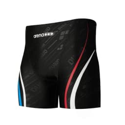 New Men's Swim Jammer Athletic Training Swimsuit Shorts Swimming Trunks Jammer Swimwear Beach Tights Shorts Quick Dry Surf Pants