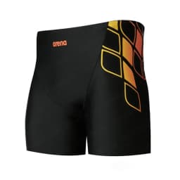 New Men's Swim Jammer Athletic Training Swimsuit Shorts Swimming Trunks Jammer Swimwear Beach Tights Shorts Quick Dry Surf Pants