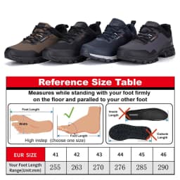 Baasploa Men Hiking Shoes New Outdoor Climbing Waterproof Non-slip Wear-resistant Sneakers Male Casual Lace-Up Walking Shoes 