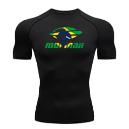 Men Rash Guard Surfing Diving Tee Swimwear Tight Short Sleeve T Shirt Swim Floatsuit Top UV Swimming RashGuard Prevent Jellyfish