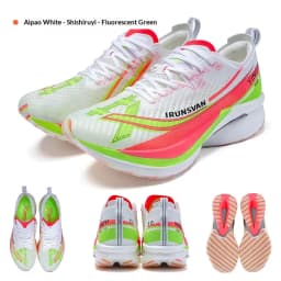 IRUNSVAN Men's Full-Palm Carbon Plate Marathon Road Running Shoes With Quick Rebound And Full Of Power Zapatillas De Deporte
