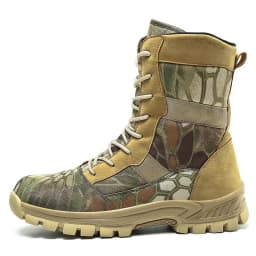 Lynjacye High Top Big Size 47 46 Lightweight Man Tactical Boots Combat Anti-Collision Training Lace Up Waterproof Outdoor Boots