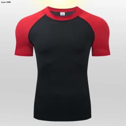 Men's T-Shirt Running Sport T Shirt Men Compression Top Tee Fitness Quick Dry Tight Training Gym Sport Running Shirts Men Jersey
