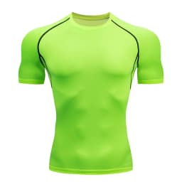 Men's T-Shirt Running Sport T Shirt Men Compression Top Tee Fitness Quick Dry Tight Training Gym Sport Running Shirts Men Jersey