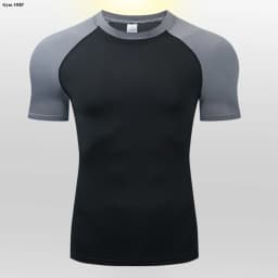 Men's T-Shirt Running Sport T Shirt Men Compression Top Tee Fitness Quick Dry Tight Training Gym Sport Running Shirts Men Jersey