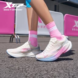 Xtep Shyft 1.0 Running Shoes for Female Durability Combat Breathable Cushion Shock Absorption Stability Sneakers 875318110084