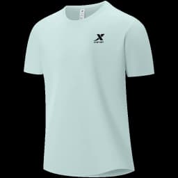 Xtep Short Sleeve Round-Neck T-Shirt For Men 2025 Spring Quick-Drying Sports Training Breathable Outdoor Cool Tops 875229010175