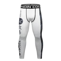 Men's Rashguard MMA Fight Leggings Jiu Jitsu Boxing Compression Grappling Pants for Training & Combat Sports Muay Thai Clothing