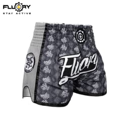 Fluory 1Piece Muay Thai Shorts Golden Boxing Training Shorts Men's Boxing Clothing Women Free Fight Shorts Free Fight Custom