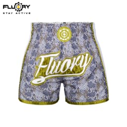 Fluory 1Piece Muay Thai Shorts Golden Boxing Training Shorts Men's Boxing Clothing Women Free Fight Shorts Free Fight Custom