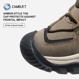 GOLDEN CAMEL Outdoor Hiking Shoes Men and Women Non-slip Breathable Sneakers Thick-soled Climbing Shoes for Men Shock Absorption
