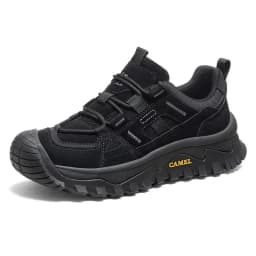 GOLDEN CAMEL Outdoor Hiking Shoes Men and Women Non-slip Breathable Sneakers Thick-soled Climbing Shoes for Men Shock Absorption