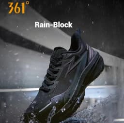 361 Degrees Rain-block 8.0 Men's Running Shoes Winter Fleece Lined Waterproof Anti-Slip Warm Comfortable Sneakers Male 672542224