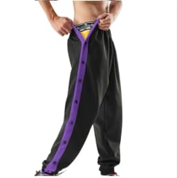 Men Sweatpants Jogging Sportswear Men's Fitness Pants Casual Loose Mesh Trousers Quick-dry Breathable Pants Side Button Design