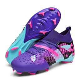 New Men Soccer Shoes High-quality Outdoor High Ankle Ultralight Indoor Football Boots Non-Slip Sports Shoes Futsal Non-Slip