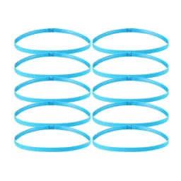 1/5/10pcs Thin Elastic Hair Band Sweatband Football Running Hair Accessories Fashion Simple Non-Slip Stretchy Sports Headband