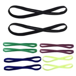 1/5/10pcs Thin Elastic Hair Band Sweatband Football Running Hair Accessories Fashion Simple Non-Slip Stretchy Sports Headband