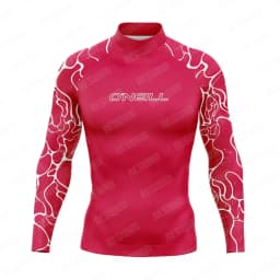2025 Men's Long Sleeve Surfing Suit Rashguard Swimsuit Sun UV Protection T-Shirt Surf Diving Swimming Tight Rash Guards Swimwear