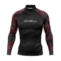 2025 Men's Long Sleeve Surfing Suit Rashguard Swimsuit Sun UV Protection T-Shirt Surf Diving Swimming Tight Rash Guards Swimwear