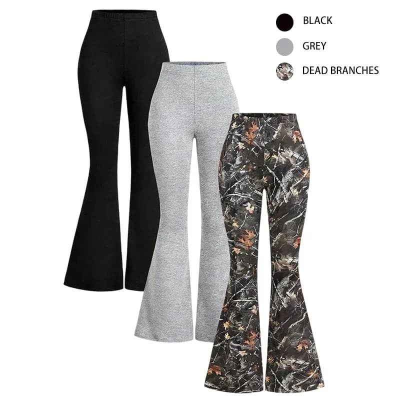 Yoga flare pants women's high waist outer wear fitness casual pants