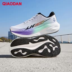 QIAODAN LH600 2nd Men Running Shoes Breathable Mesh Sneakers Shock Absorption Rebound Cushioning Athletic Footwear QXB023263229R
