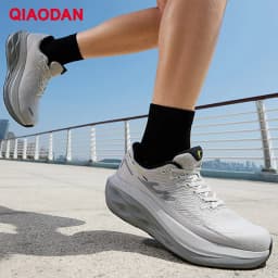 QIAODAN LH600 2nd Men Running Shoes Breathable Mesh Sneakers Shock Absorption Rebound Cushioning Athletic Footwear QXB023263229R