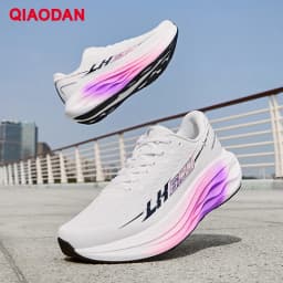 QIAODAN LH600 2nd Men Running Shoes Breathable Mesh Sneakers Shock Absorption Rebound Cushioning Athletic Footwear QXB023263229R