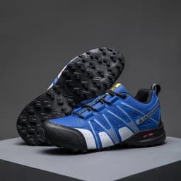 Men's Mesh Breathable Hiking Shoes Lightweight Non-slip Waterproof Wear Resistant Outdoor Trekking Camping Sneakers