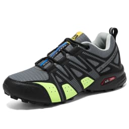 Men's Mesh Breathable Hiking Shoes Lightweight Non-slip Waterproof Wear Resistant Outdoor Trekking Camping Sneakers