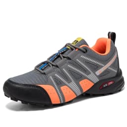 Men's Mesh Breathable Hiking Shoes Lightweight Non-slip Waterproof Wear Resistant Outdoor Trekking Camping Sneakers