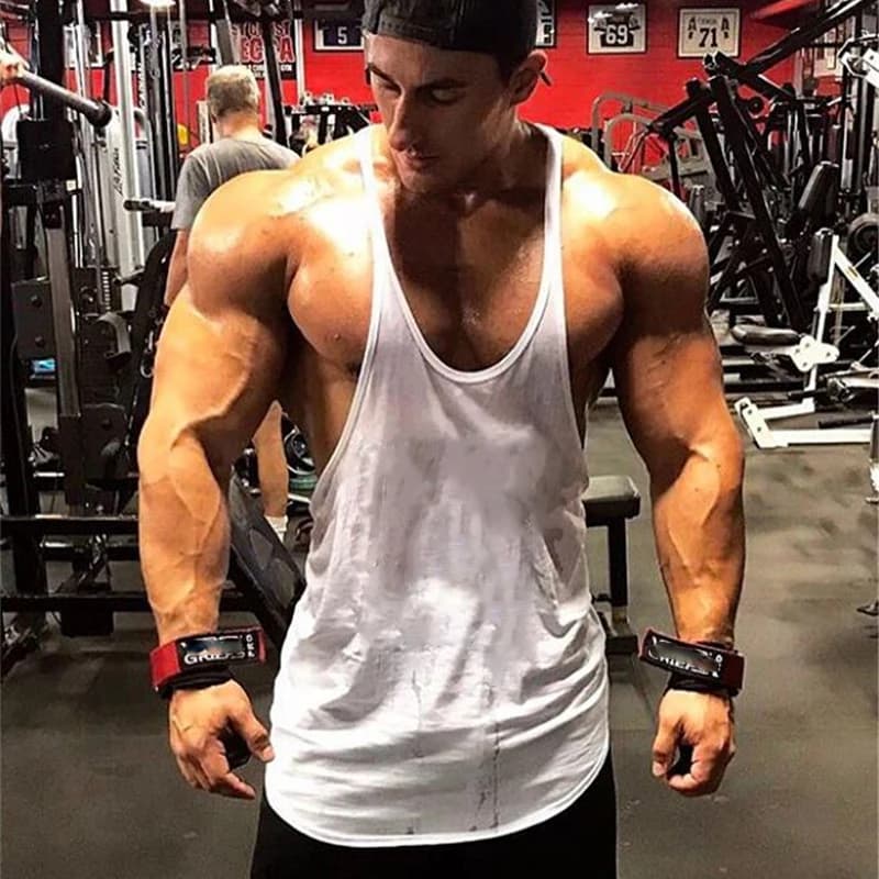 Plain Bodybuilding Tank Tops Gym Workout Fitness Sleeveless Shirts Summer Cotton Undershirt Mens Casual Vests Running Clothing