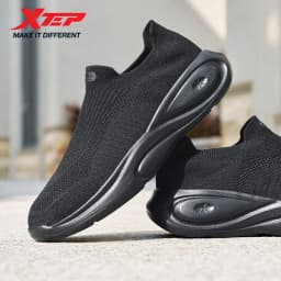 Xtep Anti-Slip Lightweight Soft Mid sole Rebound For Male Breathable Comfortable Casual Shoes 874219320013