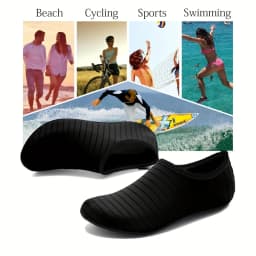 1Pair Water Shoes Women Men Barefoot Socks Anti-Slip Quick-Dry Beach Swim Water Sports Shoes Summer Casual Sports Water Sneakers