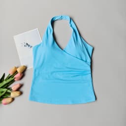 Women's Sexy V-Neck Nude Sports Bra Hanging Neck Breathable Gym Top Active Wear Fitness Yoga Vest Hanging Neck Design Yoga Bra